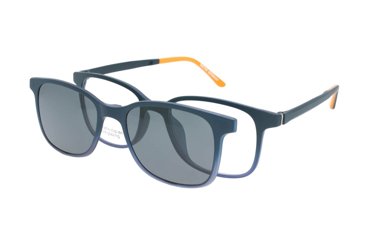 Vistan Brille mit polarisiertem Magnet Sonnenclip • 6389-3 Vistan Brille mit polarisiertem Magnet Sonnenclip • 6389-3
