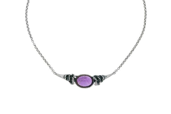 Trachten Collier • 925 Silber • Amethyst