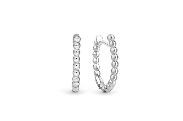Klappcreolen Kugeln • 925 Silber