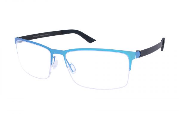 Grafix Brille GX 6112/05 mit leicht gebogenen Gläsern • Titan