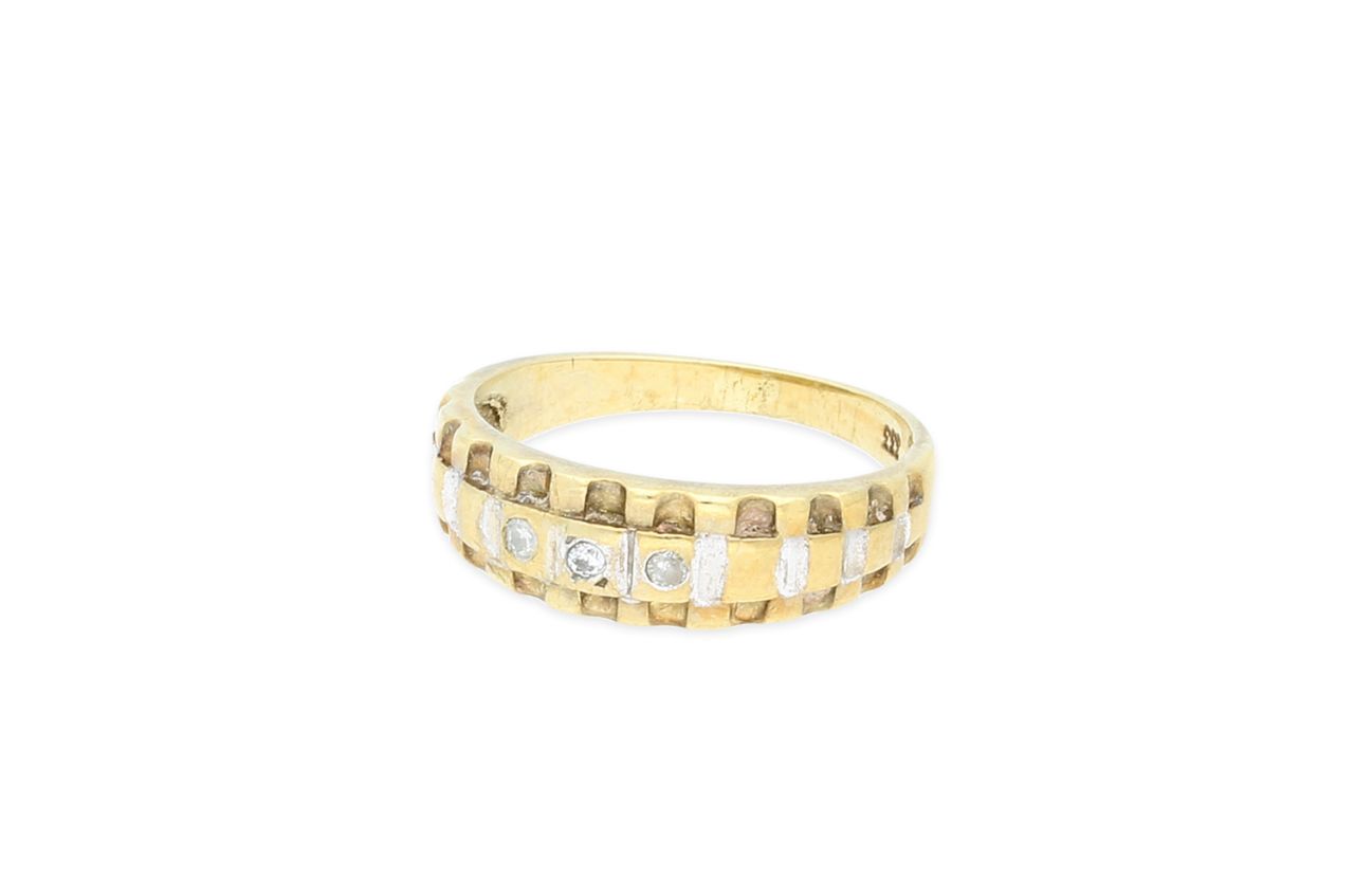 Ring 333 Gold • Diamanten Ring 333 Gold • Diamanten