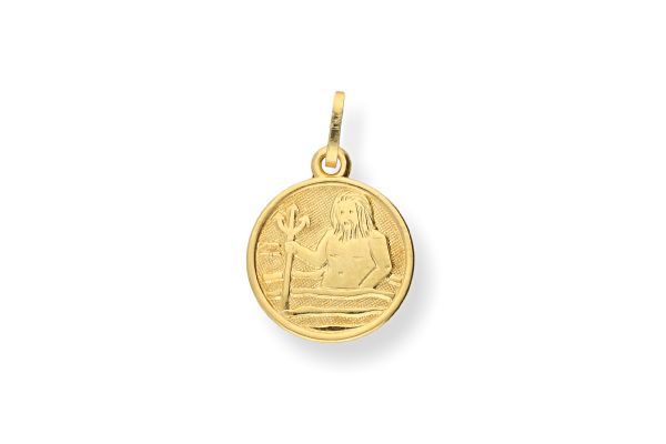 Kettenanhänger Gold 333 Figur Wassermann Wassermann Sternzeichen Figur Gold 333