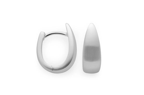 Bastian inverun Creolen Saddle • 925 Silber rhodiniert • 48731