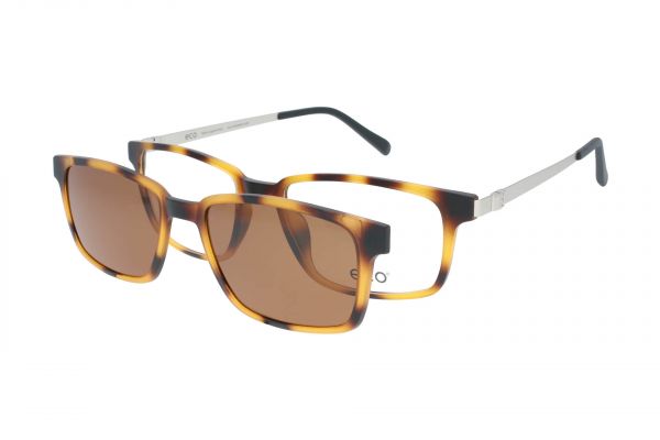 ECO Brille Arakawa DKTT mit Magnet-Sonnenclip