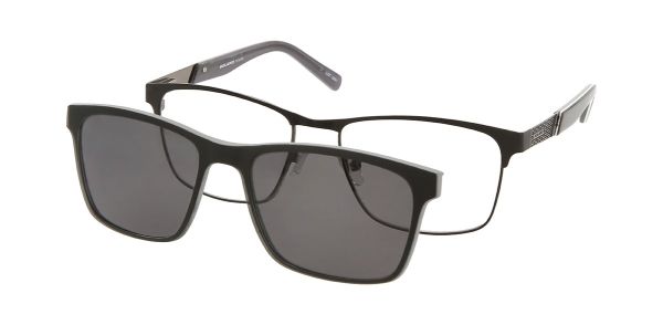 Solano Brille CL10174-A mit polarisiertem Magnet Sonnenclip