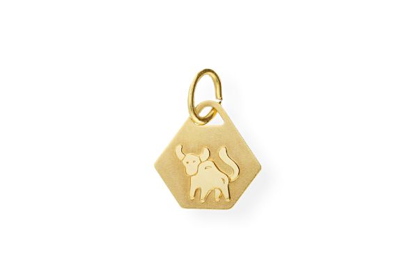 Sternzeichen Stier ♉ Anhänger • 333 Gold