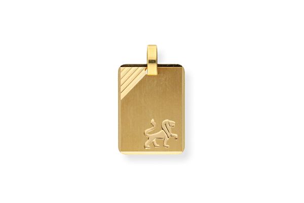 Sternzeichen Löwe - Anhänger 333 Gold