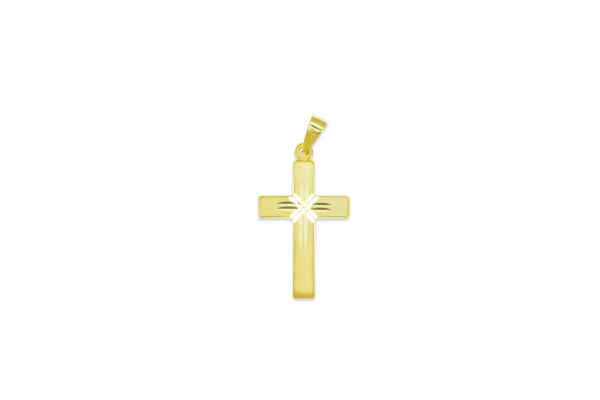 Palido Kreuz Anhänger • 333 Gold