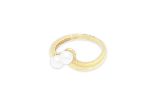 Ring 333 Gold • Perlen