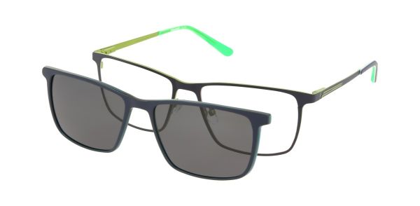 Solano Brille CL10163-E mit polarisiertem Magnet Sonnenclip