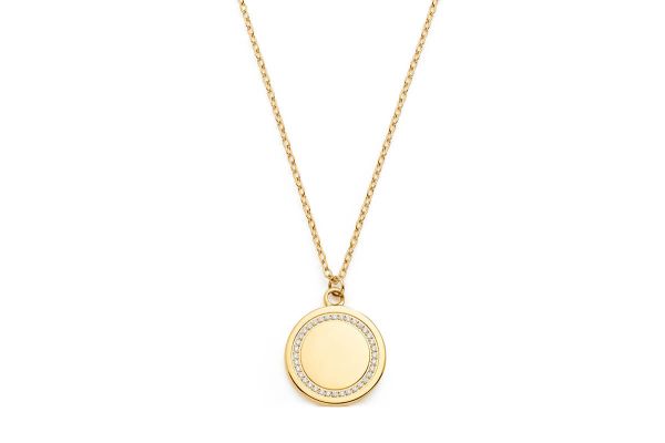 Leonardo Halskette 45 gold Ferrara • 025765