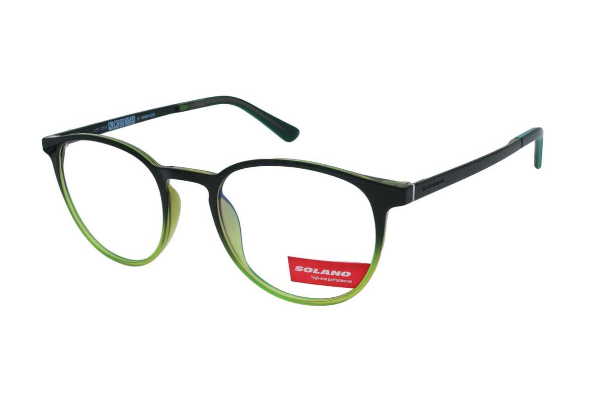 Solano German Eyeglasses Online Clip-On Rectangle Eyeglasses
