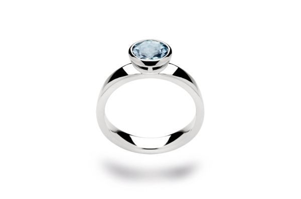 Bastian inverun Ring • Blautopas • Silber 925 rhodiniert • 21181.53