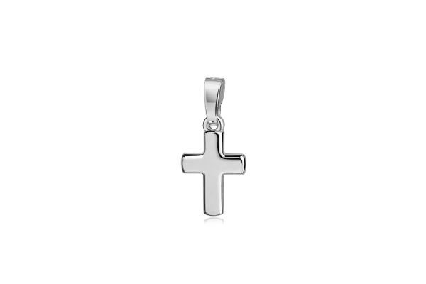 Kreuz Anhänger • 925 Silber rhodiniert