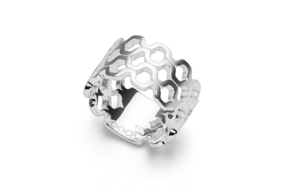 Bastian Ring im Cut-Out Design 925 Silber