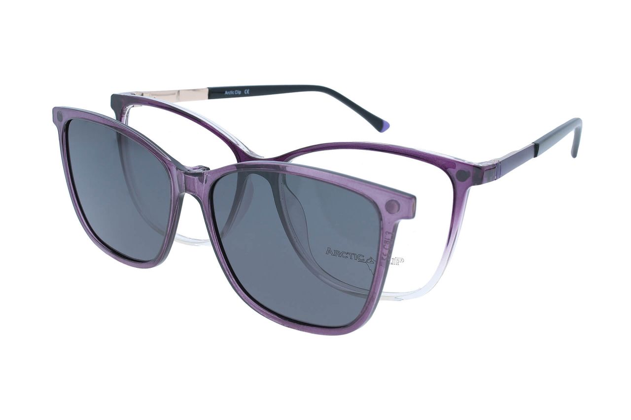 Arctic Clip Brille R6033 C3 mit polarisiertem Magnet Sonnenclip Arctic Clip Brille R6033 C3 mit polarisiertem Magnet Sonnenclip