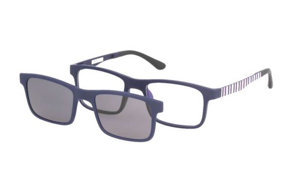 Solano Brille CL50019 E mit polarisiertem Magnet Sonnenclip