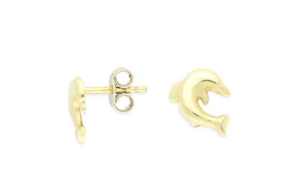 Ohrstecker Delfin • 333 Gold