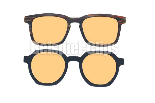 Magnetclip Spezialanfertigung mit medi-lens COMFORT Blaulichtfilter