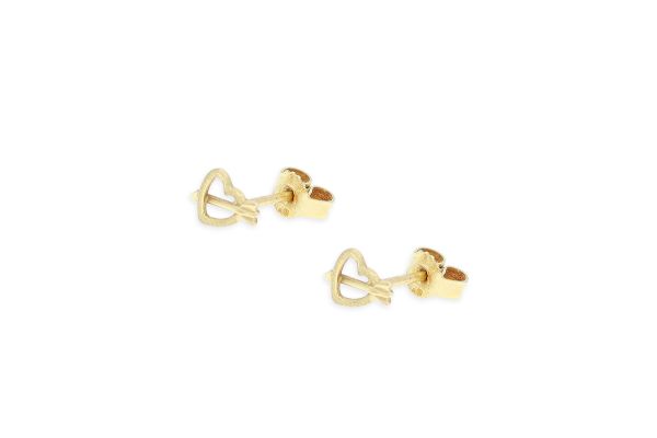 Ohrstecker Herz • 333 Gold