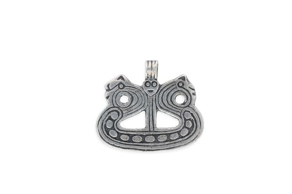 Wikinger Anhänger • Wikingerschiff • 925 Silber