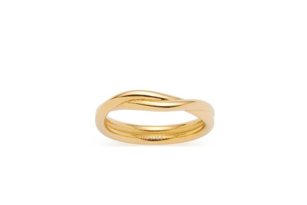Leonardo Ring 19 gold Twister CIAO • 025754