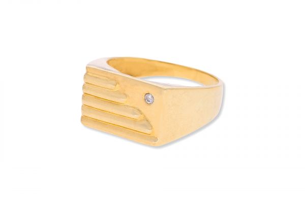 Ring 333 Gelbgold • Zirkonia