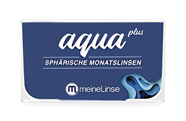 meineLinse AQUA plus Monatslinsen - Sphärisch 3 St.