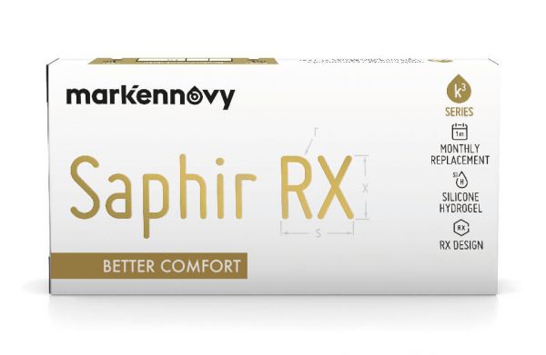 mark'ennovy Saphir RX Kontaktlinsen - Multifokal-Torisch 6 St.