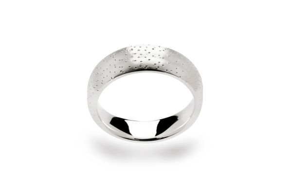 Bastian Ring • Silber 925 rhodiniert • diamantiert