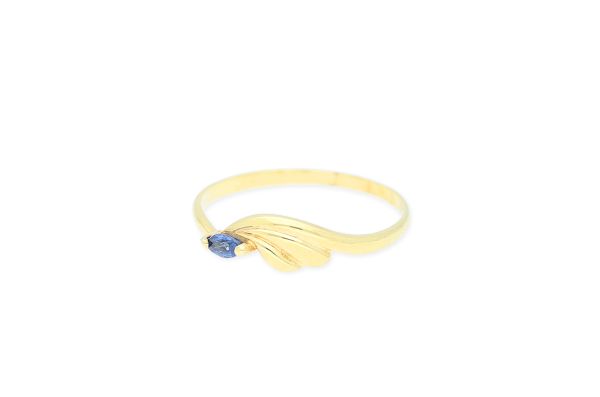 Ring • 585 Gold • Saphir