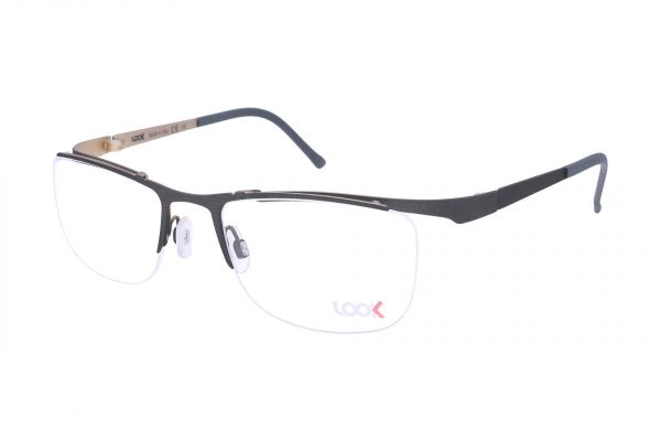 Sportlich gebogene LOOK Brille 10442 M3