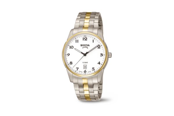 Boccia Titan Herrenuhr Sport 3632-03