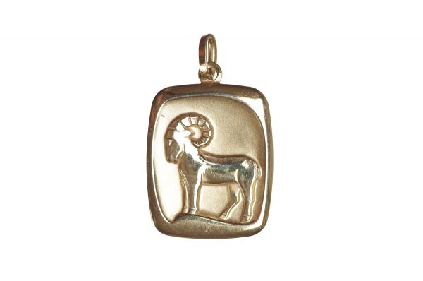 Sternzeichen Widder - Anhänger 333 Gold