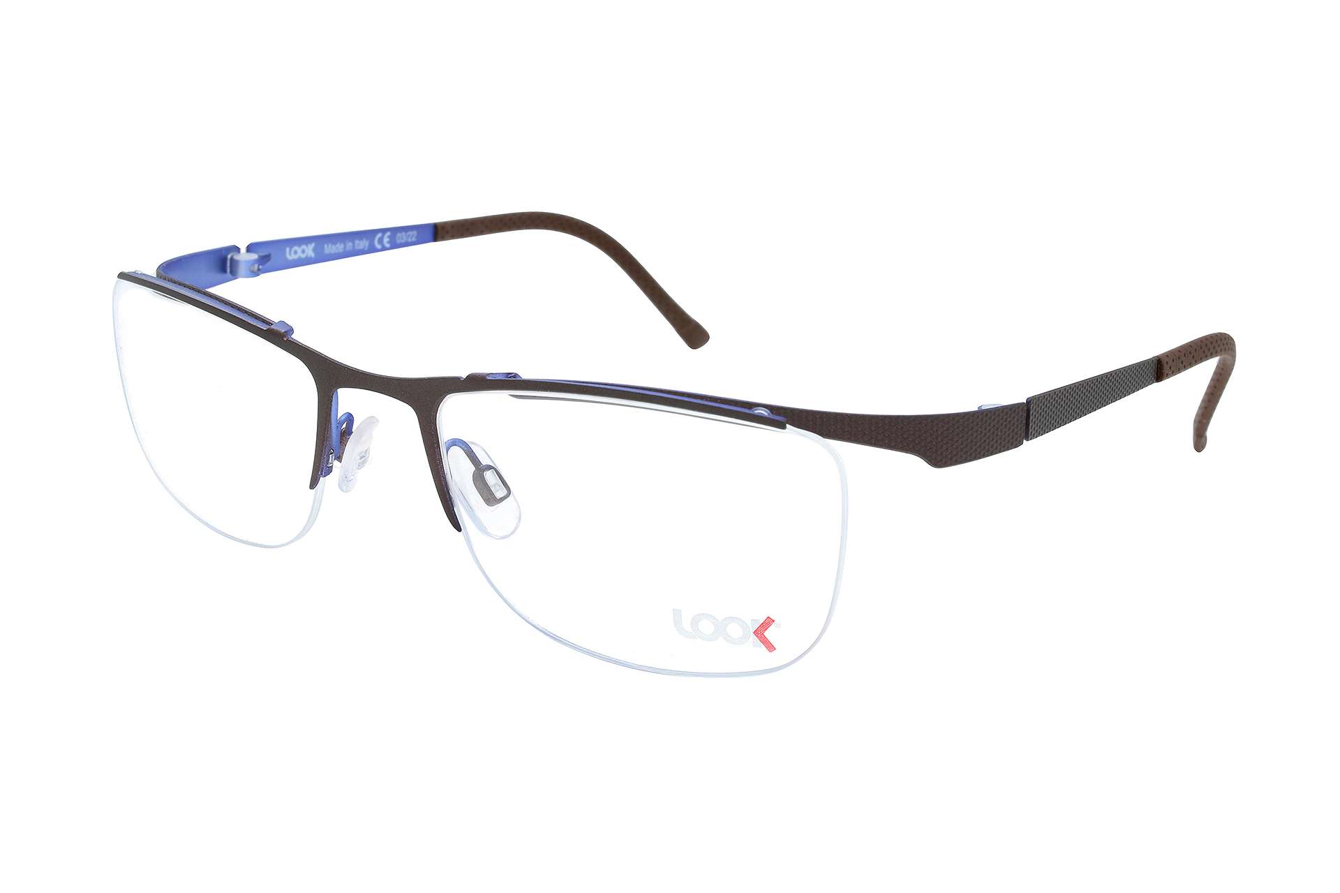 Sportlich gebogene LOOK Brille 10442 M3 