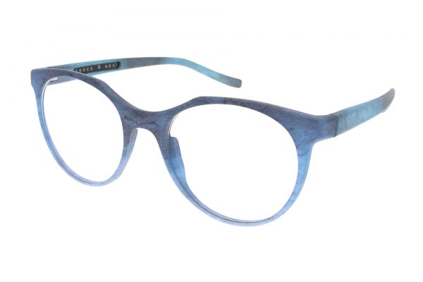 Powder & Heat Brille 321 The Eagle Eyes 17025 blue - Seitenansicht